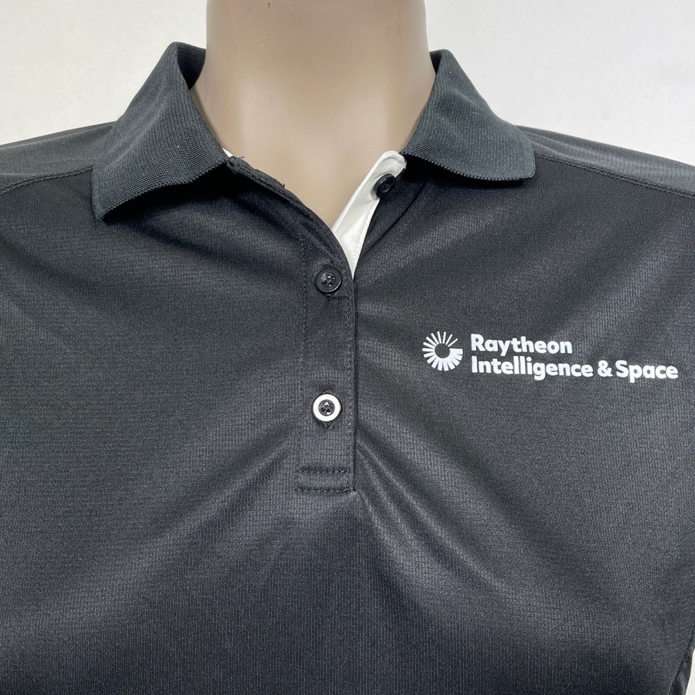 Raytheon Intelligence & Space Elevate Black Polo … - image 3